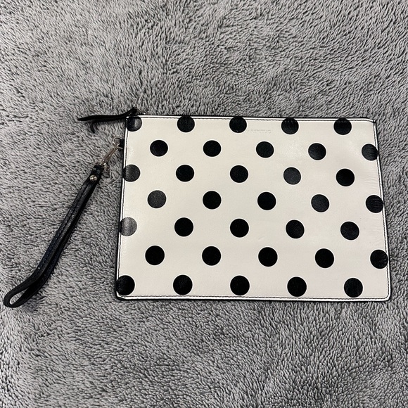 Polka Dot clutch wristlet from Banana Republic / never used! - Picture 6 of 6